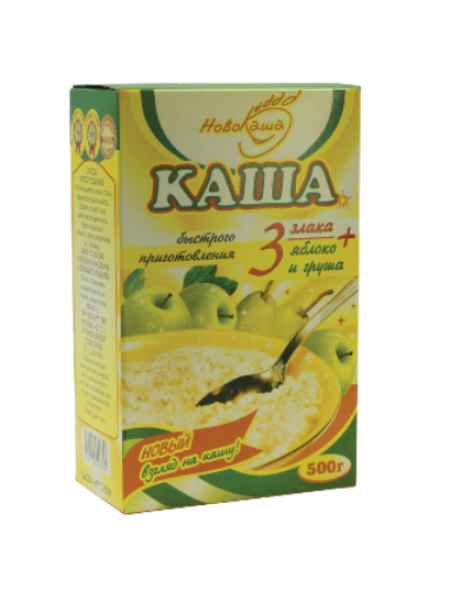 Каша Овсяная с Яблоком и Грушей 500г Гомель Каша Овсяная с Яблоком и Грушей 500г Гомель